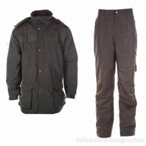 Hunting Suit, Including Jacket and Bib-Pants, Comfortable and Warmer